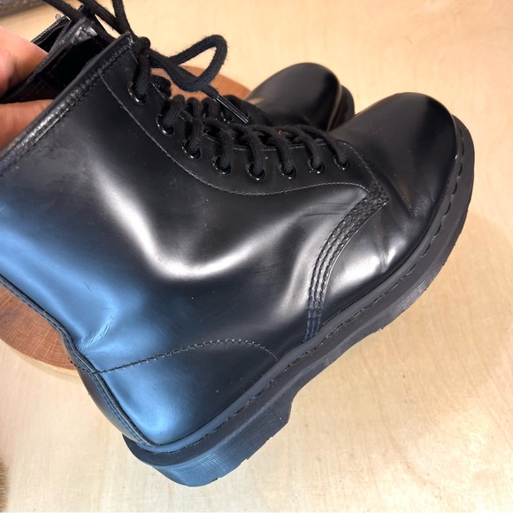Dr. Martens | Smooth Leather Boots 1460 with Black Stitching Size UK7/8M/9L - Picture 13 of 16